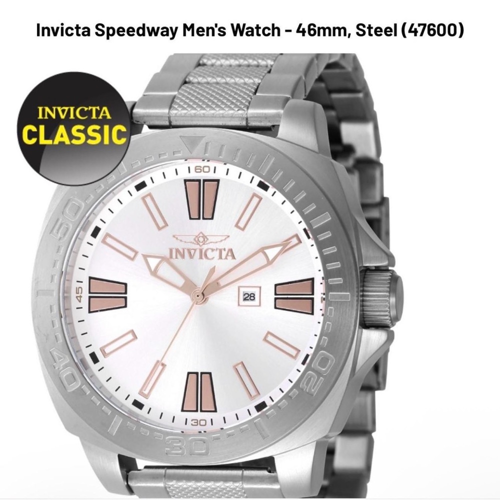 Invicta Silver Watch